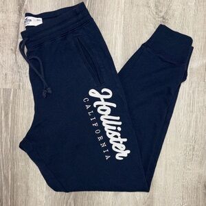 Hollister High Rise Blue Joggers